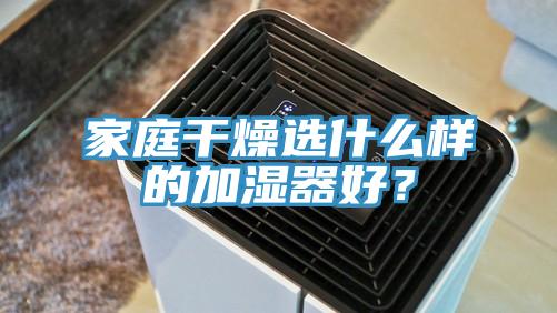 家庭干燥選什么樣的加濕器好？