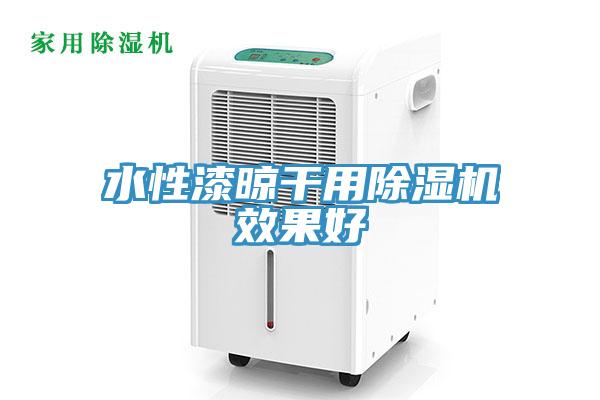 水性漆晾干用除濕機(jī)效果好