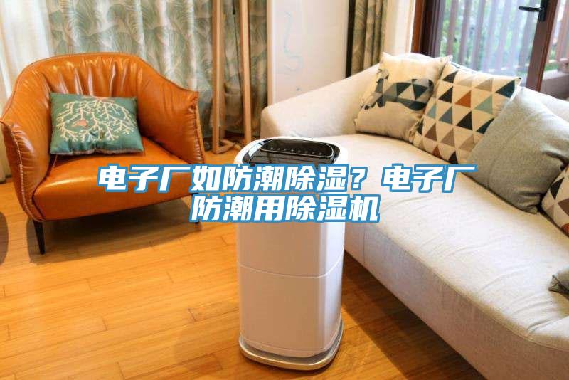 電子廠如防潮除濕？電子廠防潮用除濕機