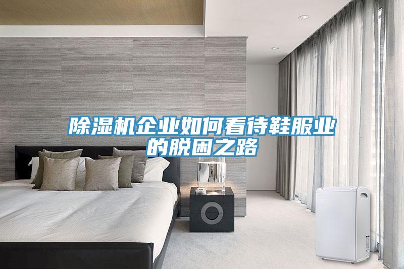 除濕機企業(yè)如何看待鞋服業(yè)的脫困之路