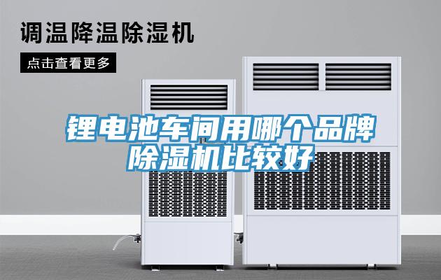 鋰電池車間用哪個(gè)品牌除濕機(jī)比較好