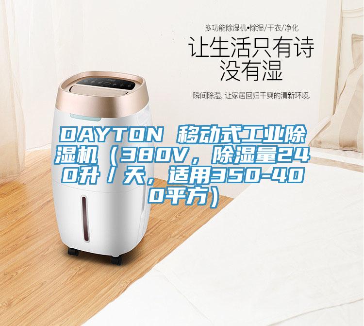 DAYTON 移動(dòng)式工業(yè)除濕機(jī)（380V，除濕量240升／天，適用350-400平方）