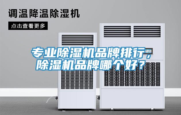 專業(yè)除濕機品牌排行，除濕機品牌哪個好？