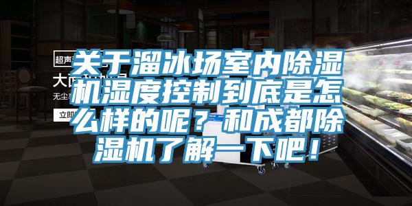 關(guān)于溜冰場室內(nèi)除濕機(jī)濕度控制到底是怎么樣的呢？和成都除濕機(jī)了解一下吧！