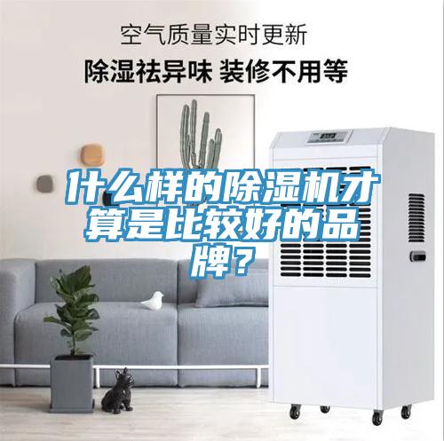 什么樣的除濕機(jī)才算是比較好的品牌？