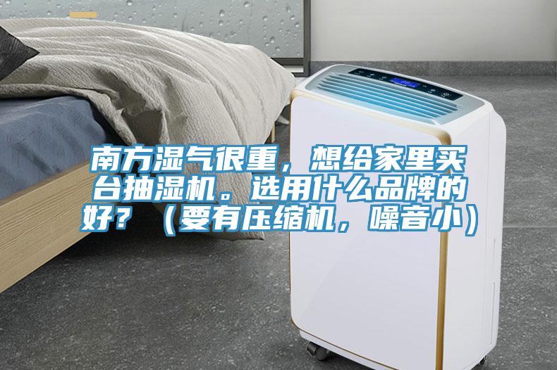 南方濕氣很重，想給家里買臺抽濕機。選用什么品牌的好？（要有壓縮機，噪音?。?/></p>
                            <p style=