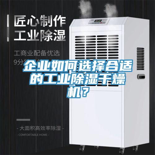 企業(yè)如何選擇合適的工業(yè)除濕干燥機？