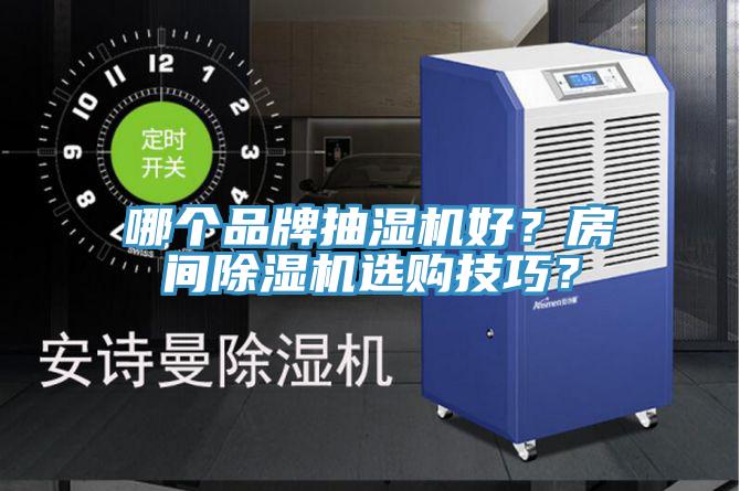 哪個品牌抽濕機好？房間除濕機選購技巧？