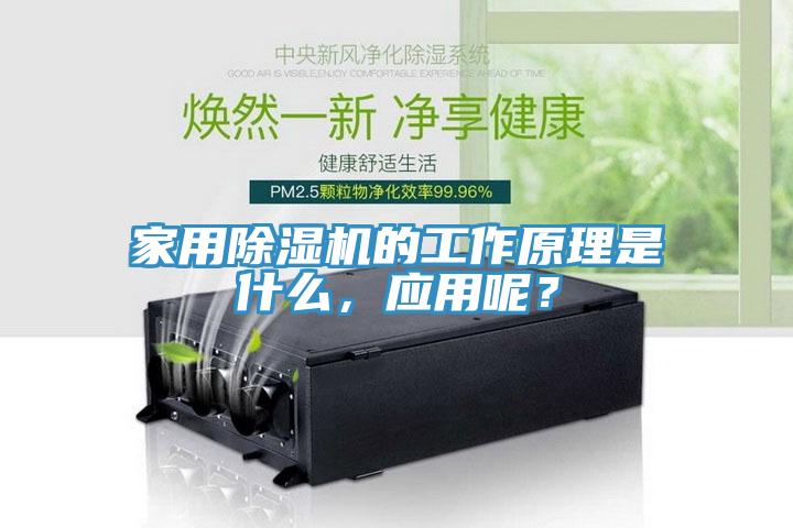 家用除濕機的工作原理是什么，應用呢？