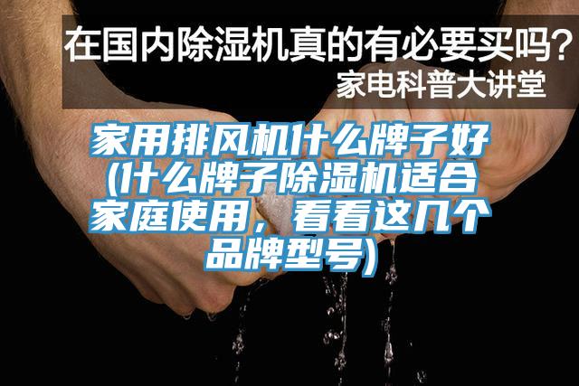 家用排風機什么牌子好(什么牌子除濕機適合家庭使用，看看這幾個品牌型號)