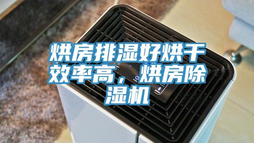 烘房排濕好烘干效率高，烘房除濕機