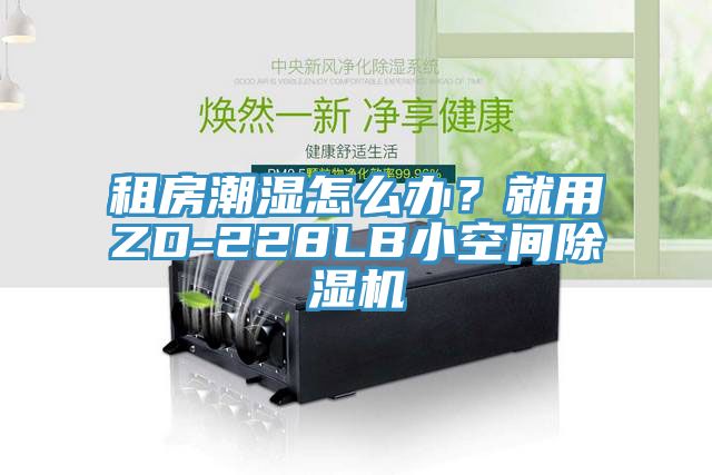 租房潮濕怎么辦？就用ZD-228LB小空間除濕機(jī)