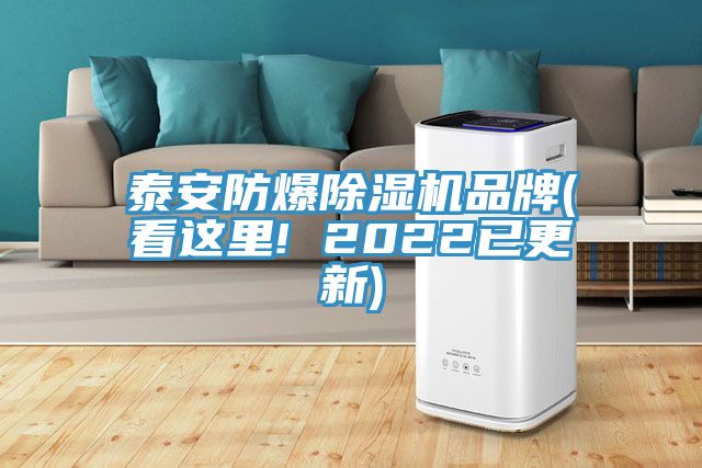 泰安防爆除濕機品牌(看這里! 2022已更新)