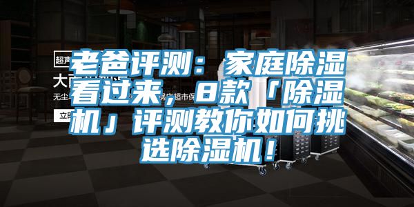 老爸評(píng)測(cè)：家庭除濕看過(guò)來(lái)，8款「除濕機(jī)」評(píng)測(cè)教你如何挑選除濕機(jī)！