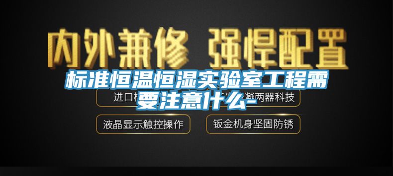 標準恒溫恒濕實驗室工程需要注意什么-