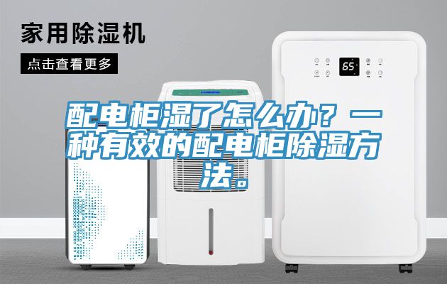 配電柜濕了怎么辦？一種有效的配電柜除濕方法。