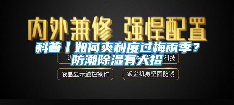 科普丨如何爽利度過梅雨季？防潮除濕有大招