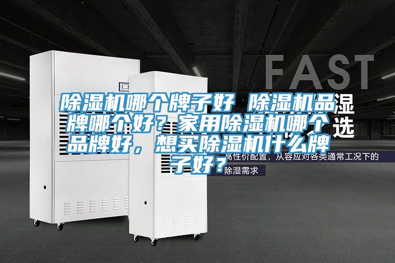 除濕機哪個牌子好 除濕機品牌哪個好？家用除濕機哪個品牌好，想買除濕機什么牌子好？