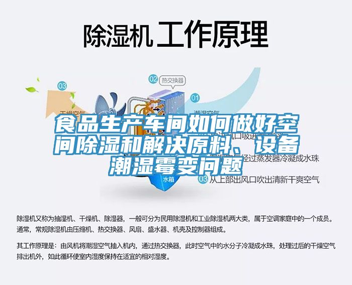 食品生產(chǎn)車間如何做好空間除濕和解決原料、設(shè)備潮濕霉變問題